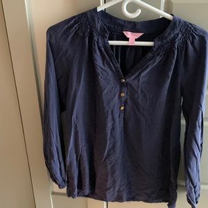 Lily Pulitzer silk top
